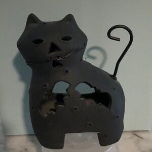 Black Cat Tealight holder